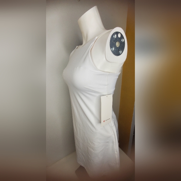 lululemon Size 6 Align In White High-neck Dress - Picture 3 of 6